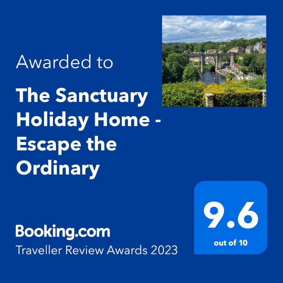 The Sanctuary Holiday Home - Escape The Ordinary Knaresborough Exterior foto